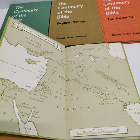 1967 Continuity of the Bible 5-Volume Set Thomas Leishman Vintage Christian Reli - Picture 5 of 13